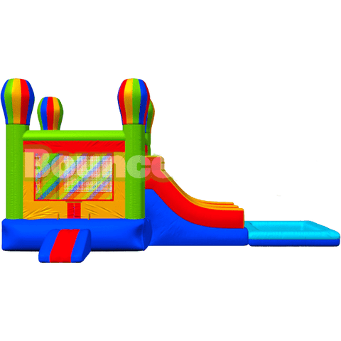 Bouncer Depot Inflatable Bouncers 15'H Double Lane Balloon Jumper Combo by Bouncer Depot 781880221197 3075P 15'H Double Lane Balloon Jumper Combo by Bouncer Depot SKU # 3075P