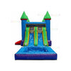 Image of Bouncer Depot Inflatable Bouncers 15'H Double Lane Module Castle Combo by Bouncer Depot 781880221265 3074P 15'H Double Lane Module Castle Combo by Bouncer Depot SKU # 3074P