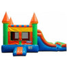Image of Bouncer Depot Inflatable Bouncers 15'H Double Lane Slide Castle Combo by Bouncer Depot 15'H Double Lane Slide Castle Combo by Bouncer Depot SKU# 3078D