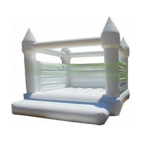Bouncer Depot Inflatable Bouncers 15'H White Wedding Bounce House by Bouncer Depot 781880280170 1092-M 15'H White Wedding Bounce House by Bouncer Depot SKU# 1092-M