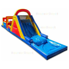 Bouncer Depot Inflatable Bouncers 17'H Inflatable Obstacle Course With Pool by Bouncer Depot 781880220411 4005P 17'H Inflatable Obstacle Course With Pool by Bouncer Depot SKU# 4005P