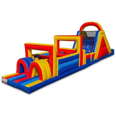 Bouncer Depot Inflatable Bouncers 17'H Rainbow Obstacle Course by Bouncer Depot 781880221609 4005D 17'H Rainbow Obstacle Course by Bouncer Depot SKU# 4005D