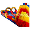 Image of Bouncer Depot Inflatable Bouncers 18'H Double Lane Rainbow Bounce Obstacle Course by Bouncer Depot 781880220985 4022D 18'H Double Lane Rainbow Obstacle Course Bouncer Depot SKU# 4022D