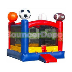 Bouncer Depot Inflatable Bouncers 9'H Sports Arena Inflatable Bounce House by Bouncer Depot 781880277040 P1207 9'H Sports Arena Inflatable Bounce House by Bouncer Depot SKU# P1207