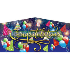 Bouncer Depot Inflatable Bouncers Congratulations Banner by Bouncer Depot 781880210122 B1021-A-BOUNCER DEPOT Congratulations Banner by Bouncer Depot SKU#B1021-A