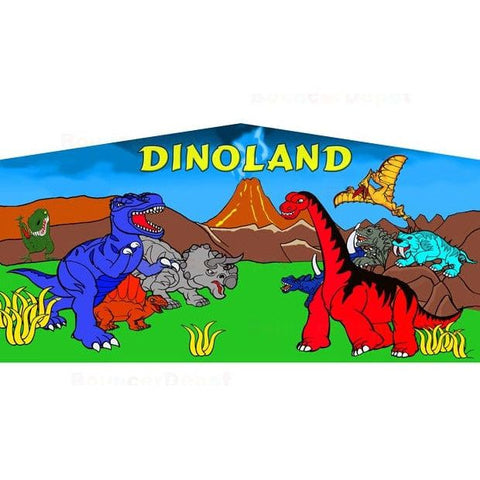 Bouncer Depot Inflatable Bouncers Dino Art Panel by Bouncer Depot 781880210085 AC-0906-A-Bouncer depot Dino Art Panel by Bouncer Depot SKU#AC-0906-A