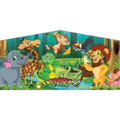 Bouncer Depot Inflatable Bouncers Jungle Bounce House Banner by Bouncer Depot 781880210153 B1025-A-Bouncer depot Jungle Bounce House Banner by Bouncer Depot SKU#B1025-A