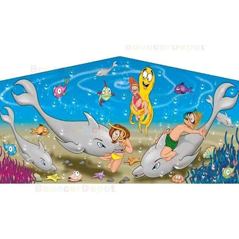 Bouncer Depot Inflatable Bouncers Under The Sea Art Panel by Bouncer Depot 781880210252 AC-0939-S-Bouncer depot Under The Sea Art Panel by Bouncer Depot SKU#AC-0939-S