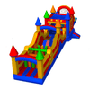 Image of 14'H Rainbow Castle Obstacle Bounce House  by Bouncer Depot SKU# 3067P