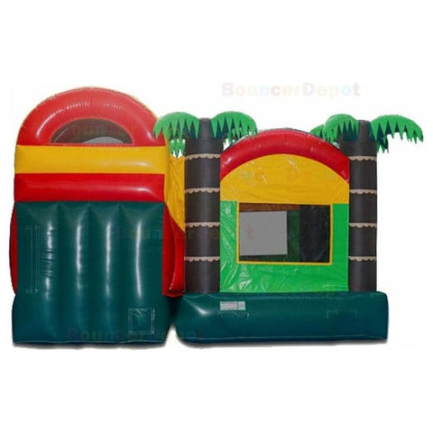 Bouncer Depot Water Parks & Slides 14'H Tropical Combo Jumpers with Pool by Bouncer Depot 781880221685 3020P 14'H Tropical Combo Jumpers with Pool by Bouncer Depot SKU # 3020P