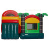 Image of Bouncer Depot Water Parks & Slides 14'H Tropical Combo Jumpers with Pool by Bouncer Depot 781880221685 3020P 14'H Tropical Combo Jumpers with Pool by Bouncer Depot SKU # 3020P