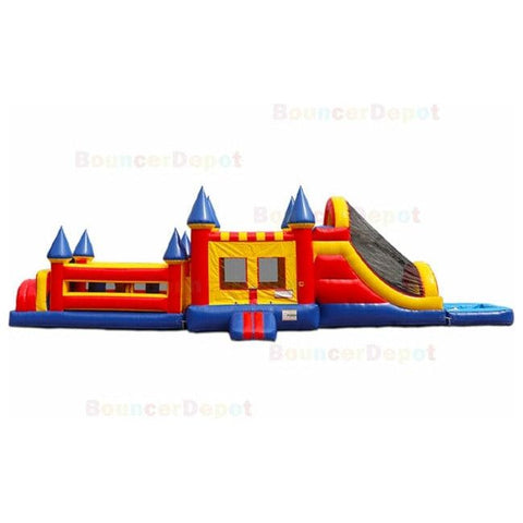 Bouncer Depot Water Parks & Slides 15'H Combo Castle Obstacle With Pool by Bouncer Depot 781880221531 3033P 15'H Combo Castle Obstacle With Pool by Bouncer Depot SKU #3033P