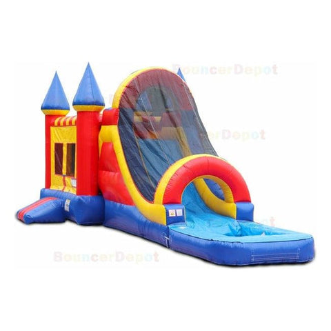 Bouncer Depot Water Parks & Slides 15'H Combo Castle Obstacle With Pool by Bouncer Depot 781880221531 3033P 15'H Combo Castle Obstacle With Pool by Bouncer Depot SKU #3033P