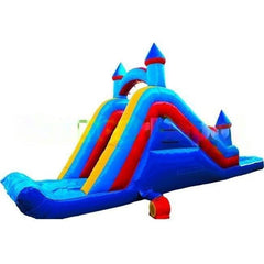 15'H Inflatable Castle Water Slide by Bouncer Depot