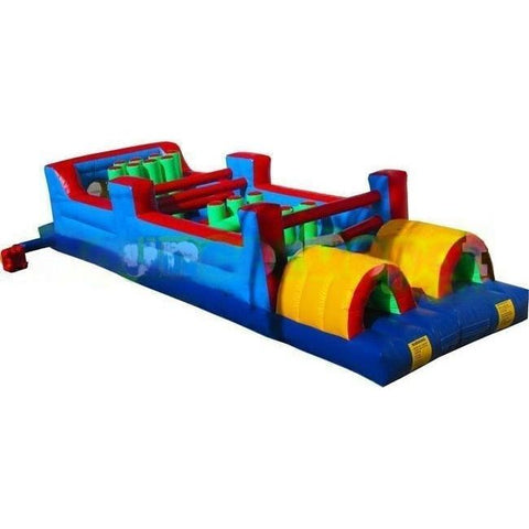 Bouncer Depot Water Parks & Slides 35 Feet Interactive Obstacle Commercial Inflatable by Bouncer Depot 781880208839 4015 15'H Inflatable Castle Water Slide by Bouncer Depot SKU#2071