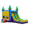 Image of Bouncer Depot Water Parks & Slides Included 15'H Double Lane Module Castle Combo by Bouncer Depot 781880280149 3074D-POOL 15'H Double Lane Module Castle Combo by Bouncer Depot SKU# 3074D