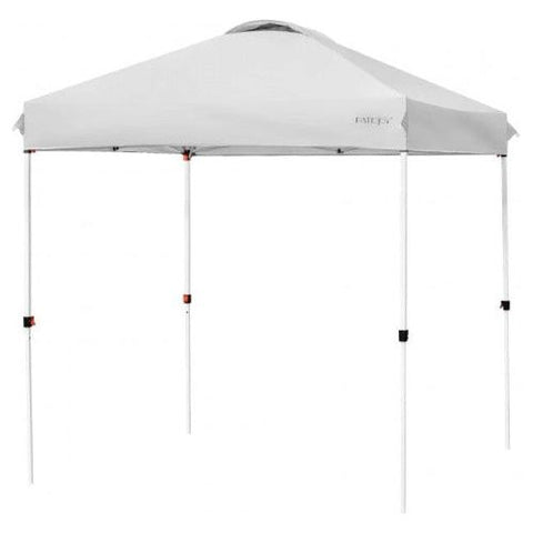 6.6 Feet x 6.6 Feet Outdoor Pop Up Camping Canopy Tent with Roller Bag by Costway