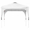 Image of Costway Canopies & Gazebos 8 Feet x 8 Feet Outdoor Pop Up Tent Canopy Camping Sun Shelter with Roller Bag by Costway 8ft x 8ft Outdoor Pop Up Tent Canopy Camping Sun Shelter w/Roller Bag