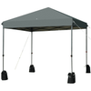 Image of Costway canopy 8 x 8 Feet Outdoor Pop up Canopy Tent with Roller Bag and Sand Bags by Costway 8 x 8 Feet Outdoor Pop up Canopy Tent with Roller Sand Bags by Costway