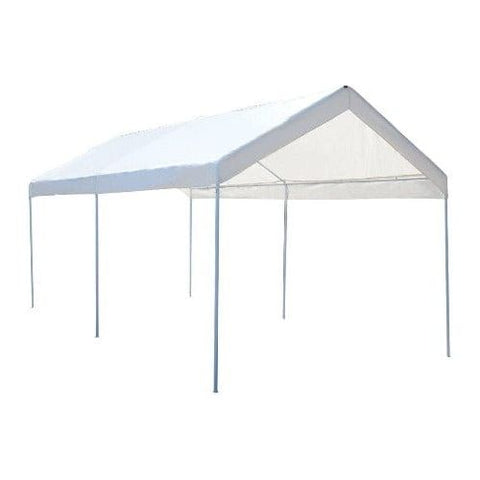 Costway Canopy Tent 10 x 20 Steel Frame Portable Car Canopy Shelter by Costway 796914879527 40176529 10 x 20 Steel Frame Portable Car Canopy Shelter by Costway 40176529