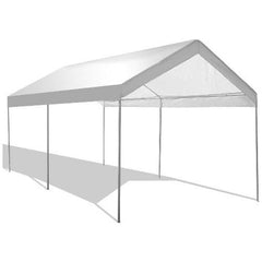 10 x 20 Steel Frame Portable Car Canopy Shelter by Costway