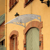 Image of Costway Canopy Tent 40" x 40" Outdoor Polycarbonate Front Door Window Awning Canopy by Costway