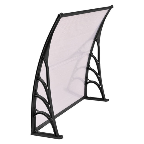 Costway Canopy Tent 40" x 40" Outdoor Polycarbonate Front Door Window Awning Canopy by Costway