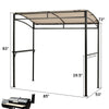 Image of Costway Canopy Tent 7' x 4.5' Grill Gazebo Outdoor Patio Garden BBQ Canopy Shelter by Costway
