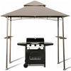 Image of Costway Canopy Tent 8' x 5' Outdoor Barbecue Grill Gazebo Canopy Tent BBQ Shelter by Costway 6952938345729 08634297