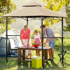 8’ x 5’ Outdoor Patio Barbecue Grill Gazebo by Costway