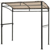 Image of Costway Canopy Tent Beige 7' x 4.5' Grill Gazebo Outdoor Patio Garden BBQ Canopy Shelter by Costway 7461759859630 43568207-Be