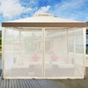 Image of Costway Canopy Tent Canopy Gazebo Tent Shelter Garden Lawn Patio with Mosquito Netting by Costway