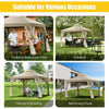 Image of Costway Canopy Tent Outdoor 2-Tier 10' x 10' Screw-free Structure Shelter Gazebo Canopy by Costway 50978413