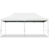 Image of Costway Canopy Tent White 10'x20' Adjustable Folding Heavy Duty Sun Shelter with Carrying Bag by Costway 6499853870672 37428069-W