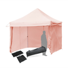 Image of Costway Canopy Tents & Pergolas Pink 10x10 ft. Pop up Gazebo with 4 Height and Adjust Folding Awning by Costway 93625847- P 10x10 ft. Pop up Gazebo w/ 4 Height and Adjust Folding Awning Costway