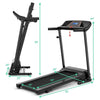 Image of costway Fitness 1.0 HP Foldable Treadmill Electric Support Mobile Power by Costway