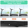 Image of costway Fitness 1.0 HP Foldable Treadmill Electric Support Mobile Power by Costway 781880212737 23056498