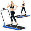 Image of costway Fitness 2.25 HP 2-in-1 Folding Treadmill with Remote Control and LED Display by Costway 2.25 HP 2in1 Folding Treadmill with Remote Control LED Display Costway