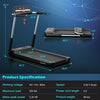 Image of costway Fitness 2.25 HP Foldable Treadmill with APP Control and LED Display by Costway 781880212935 13294786