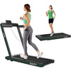 Image of costway Fitness 2.25HP 2-in-1 Folding Treadmill with Bluetooth Speaker Remote Control by Costway