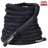 Image of costway Fitness 2 Inch Battle Ropes 30/40/50ft Length Poly Dacron Rope by Costway 781880210504 16452793