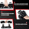 Image of costway Fitness 27.5 LBS 5-in-1 Adjustable Dumbbell for Gym Home Office by Costway 781880212195 01453287