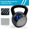 Image of costway Fitness 3 Pieces 5 10 15lbs Kettlebell Weight Set by Costway 781880212225 65247910