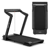 Image of costway Fitness 4.0 HP Foldable Electric Treadmill with LED Touch Screen and APP Connection by Costway Italian Designed Folding Treadmill Heart Rate Belt Button Costway