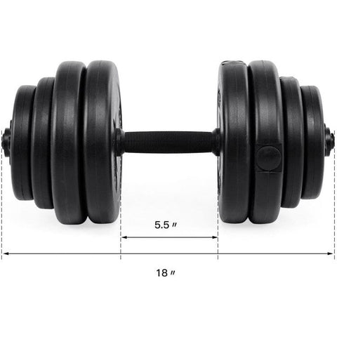 costway Fitness 66 lbs Adjustable Weight Dumbbell Set by Costway Multi-Use Foldable Midsize Removable Compact Ping-pong Table Costway