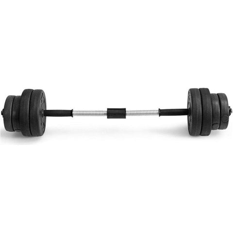 costway Fitness 66 Lbs Fitness Dumbbell Weight Set with Adjustable Weight Plates and Handle by Costway