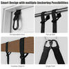 Image of costway Fitness Bodyweight Fitness Resistance Straps Trainer with Adjustable Length by Costway 781880212102 17296058 Bodyweight Fitness Resistance Straps Trainer Adjustable Length Costway