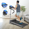 Image of costway Fitness Electric Foldable Treadmill with LCD Display and Heart Rate Sensor by Costway 781880212690 38160249 Electric Foldable Treadmill with LCD Display Heart Rate Sensor Costway