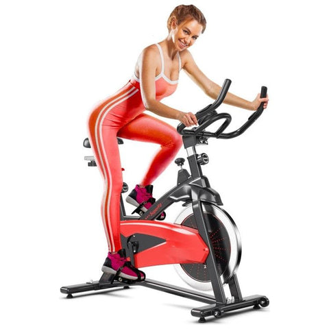 costway Fitness Magnetic Exercise Bike Fitness Cycling Bike with 35Lbs Flywheel for Home and Gym by Costway 781880212485 90348526 Magnetic Exercise Bike Fitness Cycling Bike 35Lbs Flywheel Hom Costway