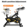 Image of costway Fitness Magnetic Exercise Bike Fixed Belt Drive Indoor Bicycle by Costway 781880213703 41923786 Indoor Silent Belt Drive Resistance Cycling Stationary Bike Costway